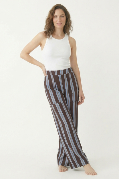 Pantalon Igua Rayas Cafe