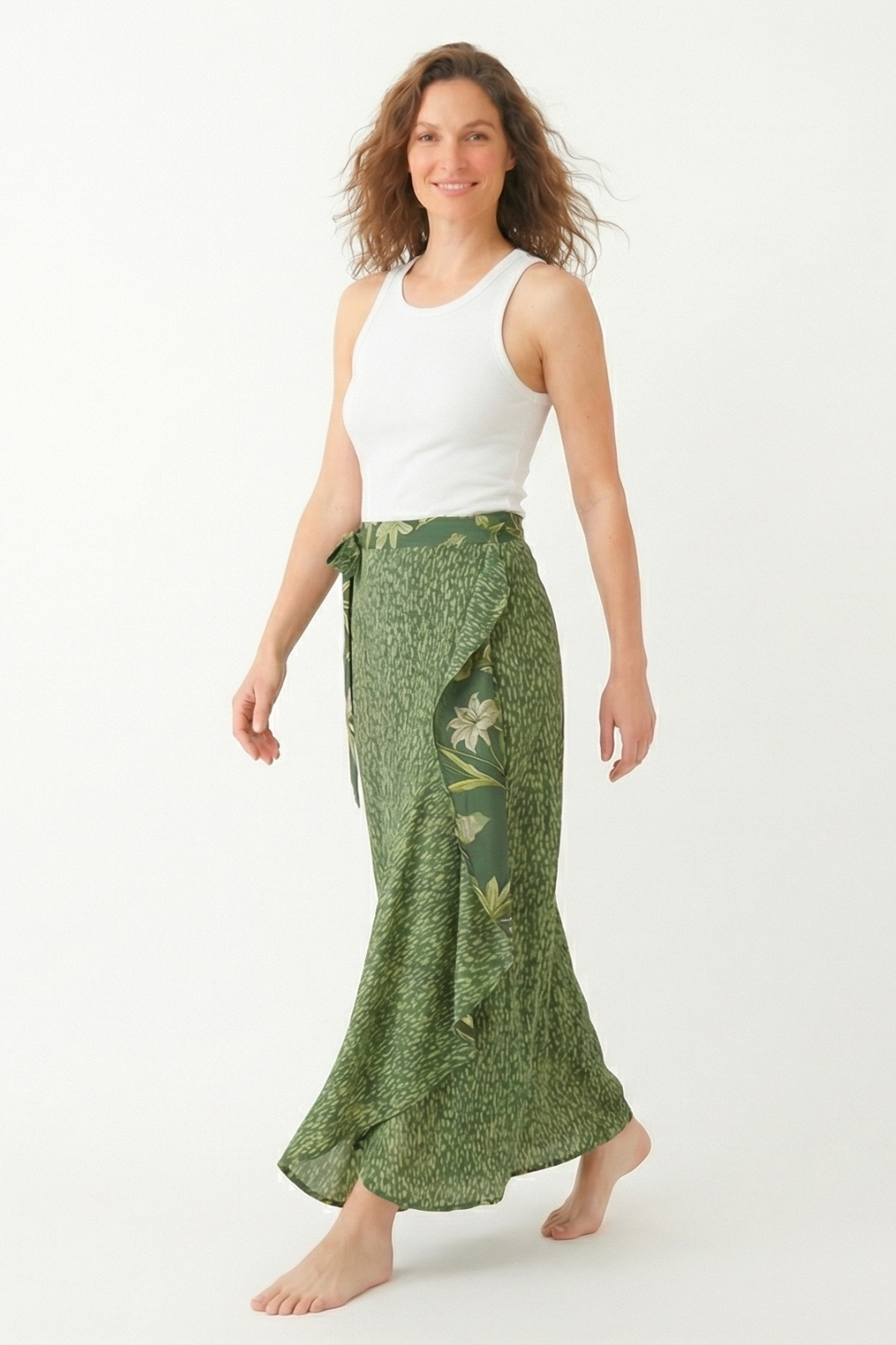 Falda Yuma Puntos Verde