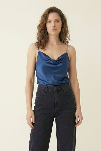 Camisa Alba Azul Oscura