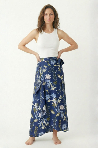 Falda Yuma Puntos Azul