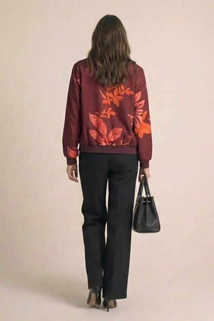 Chaqueta Origen Chulupa Burgundi