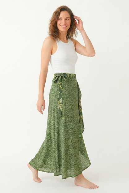 Falda Yuma Puntos Verde