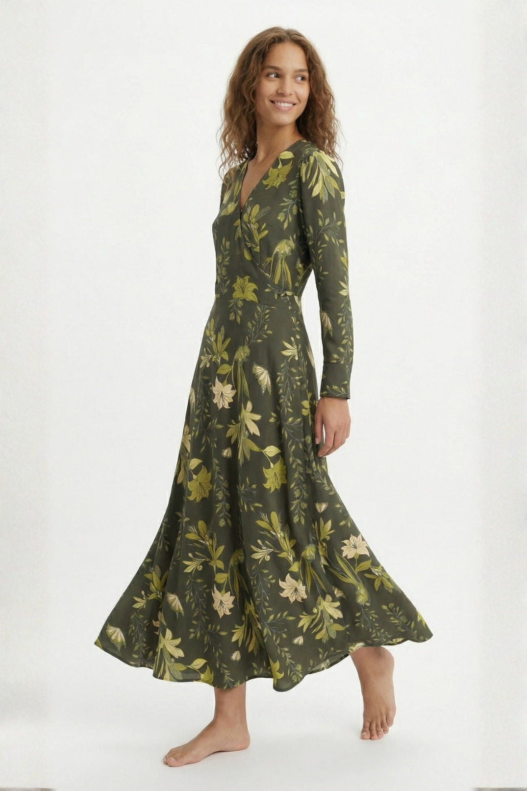 Vestido Senda Achira Verde