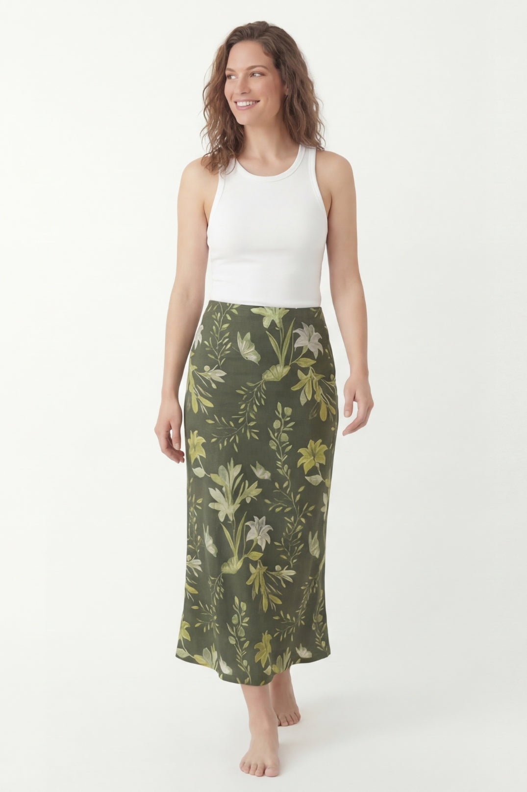 Falda Maia Puntos Verde