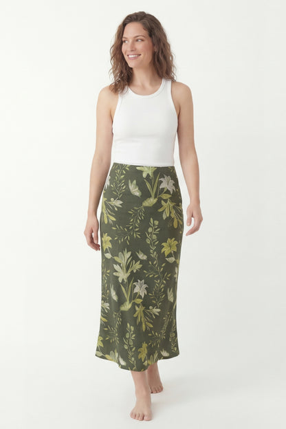 Falda Maia Puntos Verde