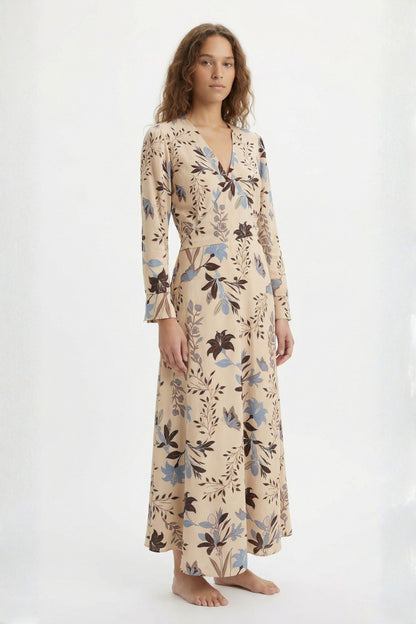 Vestido Senda Achira Cafe