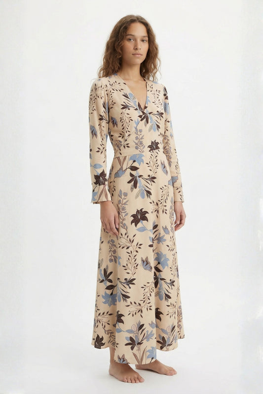 Vestido Senda Achira Cafe