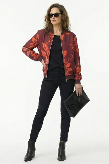 Chaqueta Origen Chulupa Burgundi