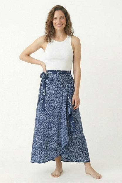 Falda Yuma Puntos Azul