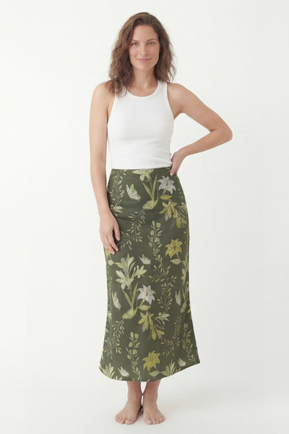 Falda Maia Puntos Verde