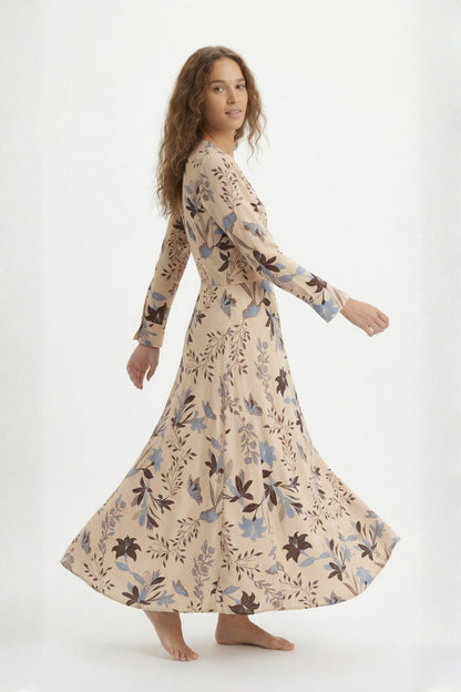 Vestido Senda Achira Cafe