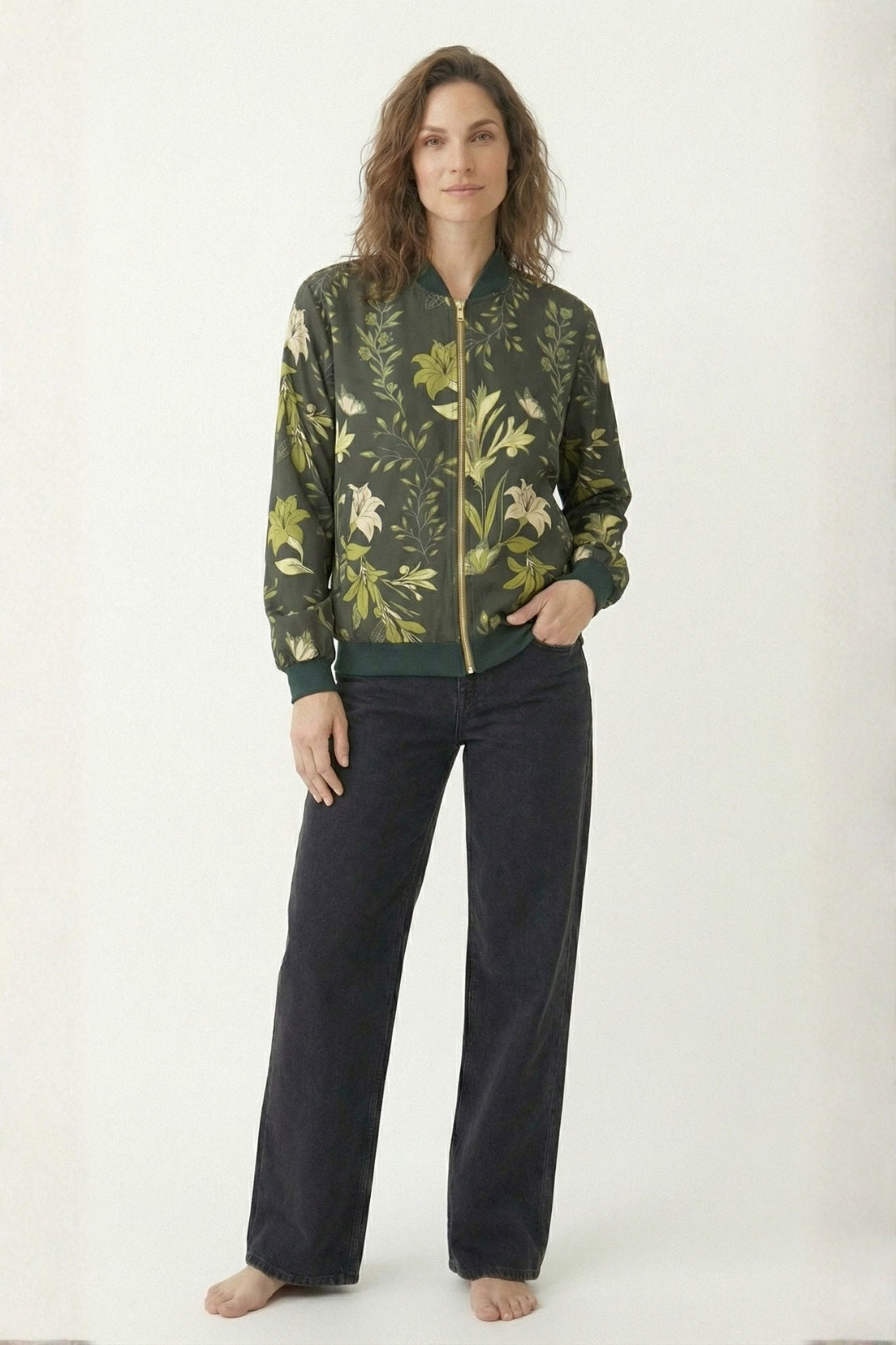 Chaqueta Origen Achira Verde