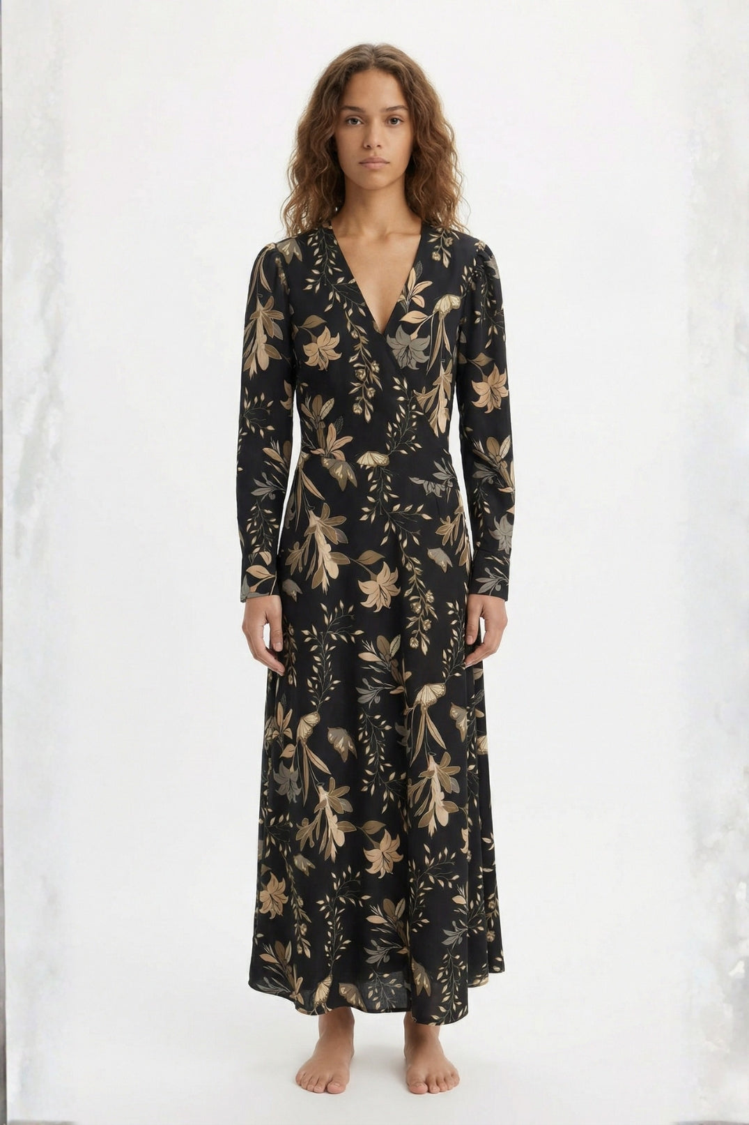 Vestido Senda Achira Negro