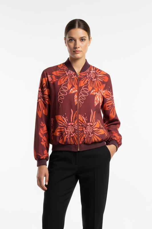 Chaqueta Origen Chulupa Burgundi