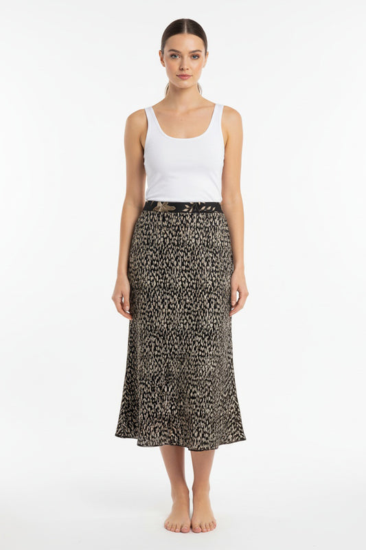 Falda Maia Puntos Negro