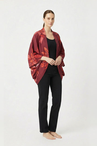 Kimono Savia Achira Burgundi