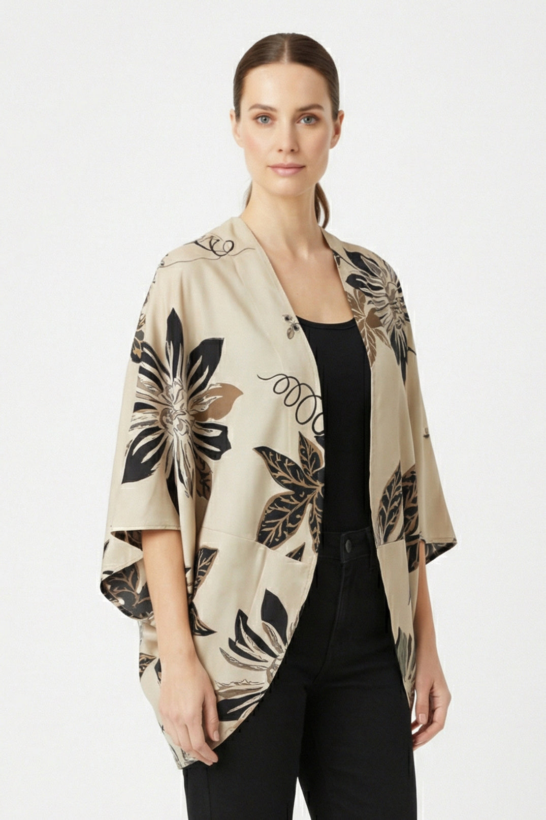 Kimono Savia Achira Negro
