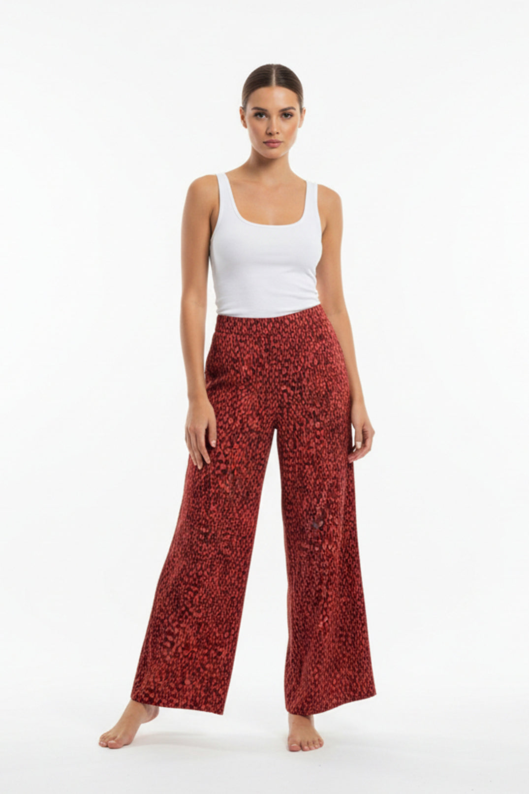 Pantalon Igua Puntos Burgundi
