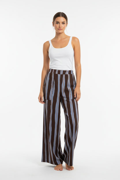 Pantalon Igua Rayas Cafe