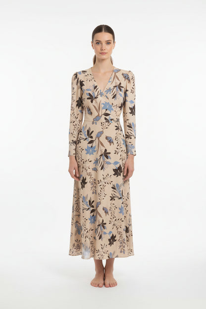 Vestido Senda Achira Cafe