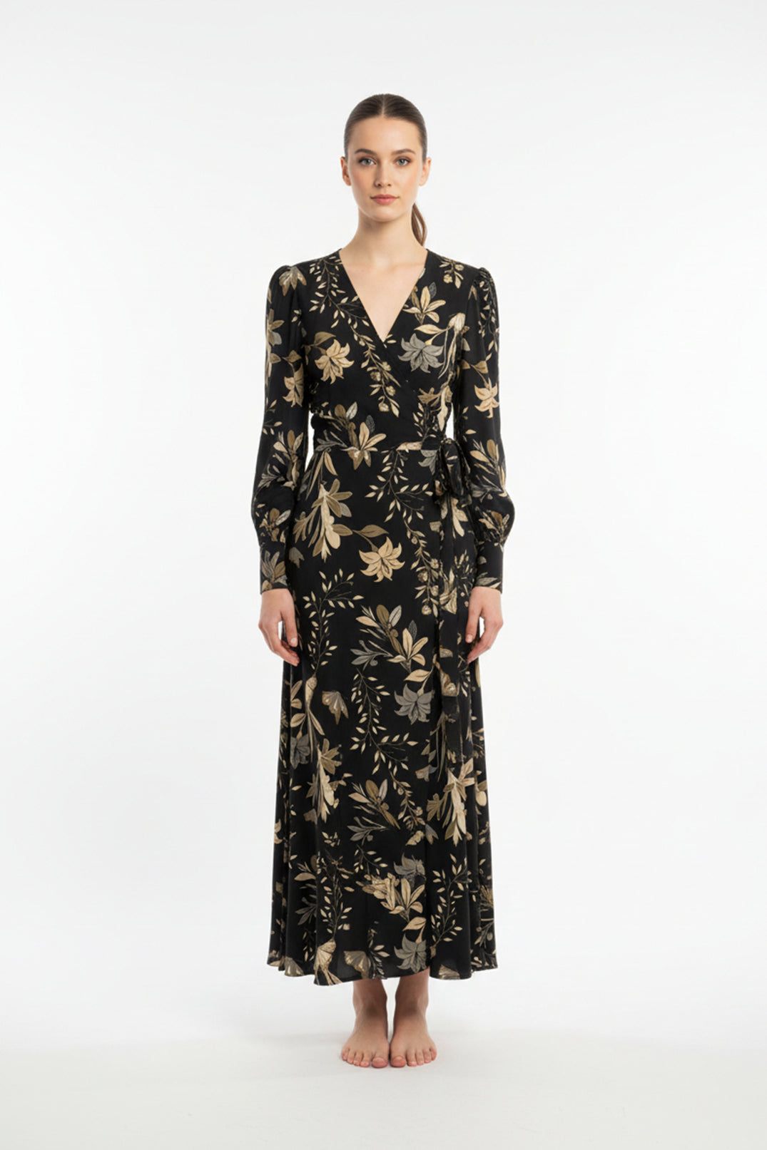 Vestido Senda Achira Negro