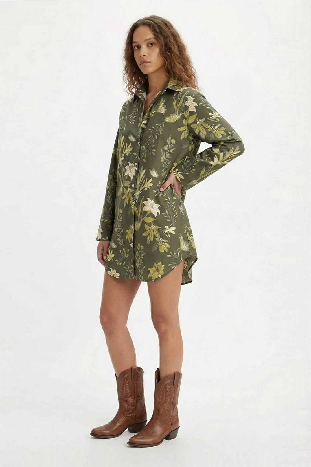 Vestido Suaza Achira Verde